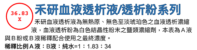 透析藥水粉